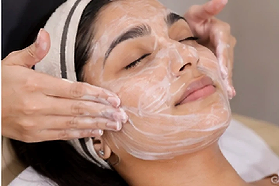 Gentle face cleansing related to Body Peel at Nadhira Cosmo Clinic, Avadi
