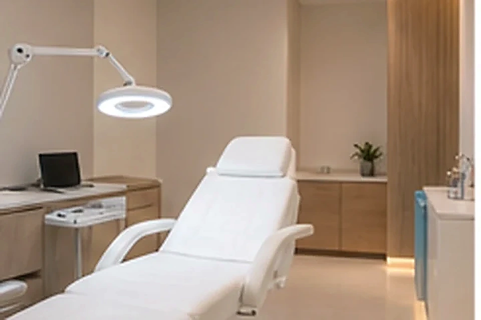 Modern treatment room related to MNRF at Nadhira Cosmo Clinic, Avadi