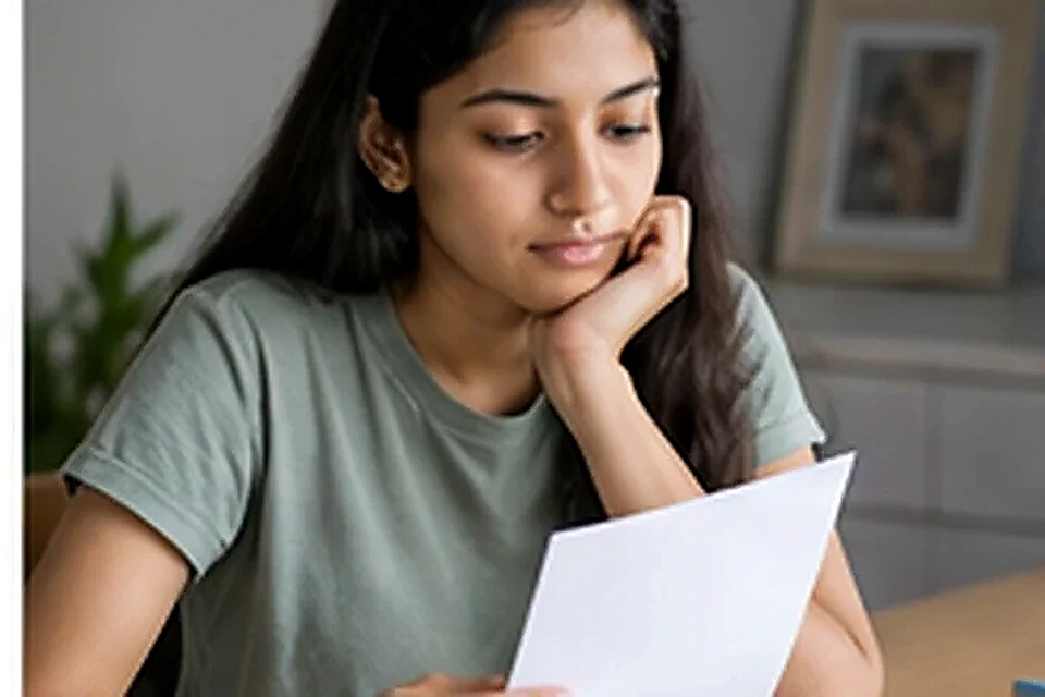 Patient reading skincare plan related to Lactic Peel at Nadhira Cosmo Clinic, Avadi