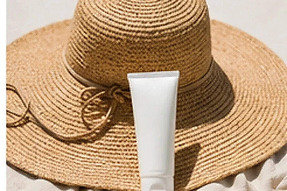 Sun hat and sunscreen related to Menopausal Problems at Nadhira Cosmo Clinic, Avadi