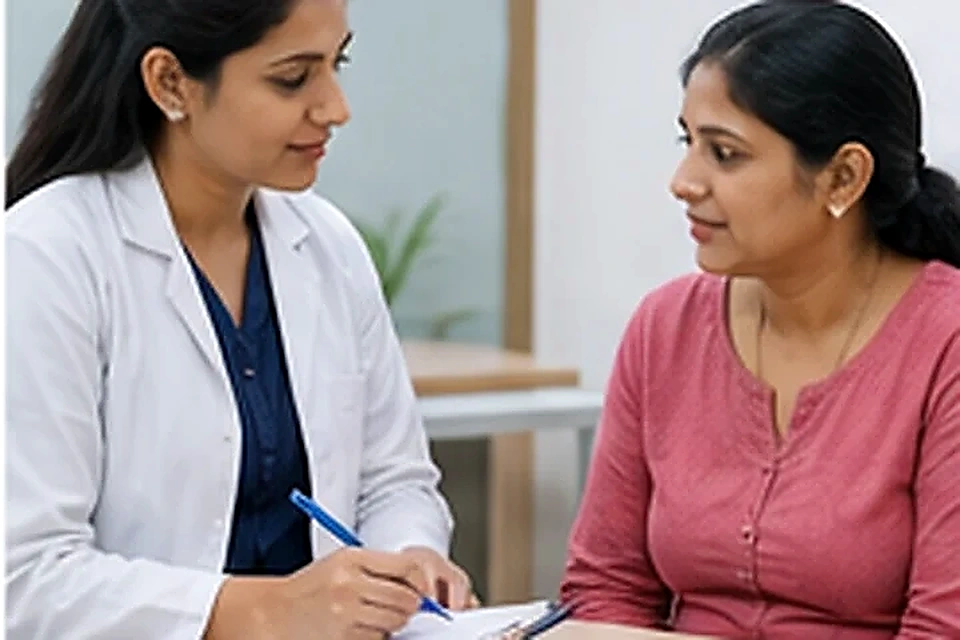 Allergy history review related to Thyroid Goitre Test & Thyroid Surgeries at Nadhira Cosmo Clinic, Avadi