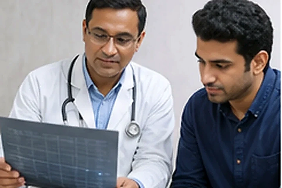 Health check report review related to Hypertension at Nadhira Cosmo Clinic, Avadi
