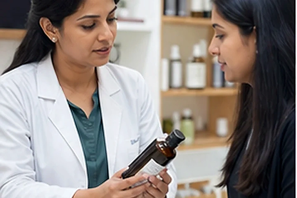Hair care product guidance related to Feel Confident in Your Skin at Nadhira Cosmo Clinic, Avadi