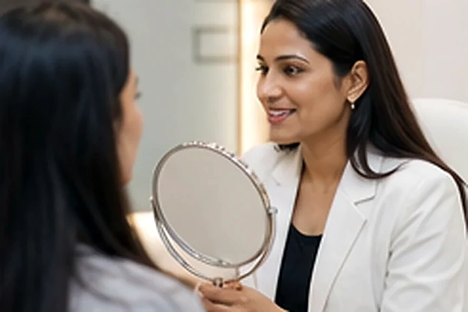Profile photography setup related to Complete Skin, Hair & Aesthetic Solutions at Nadhira Cosmo Clinic, Avadi
