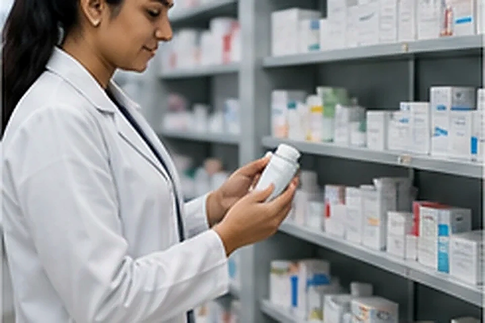 Clinic medicine shelf related to Feel Confident in Your Skin at Nadhira Cosmo Clinic, Avadi