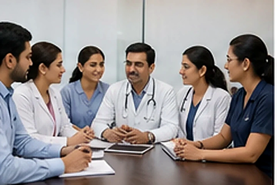 Multidisciplinary doctor meeting related to Feel Confident in Your Skin at Nadhira Cosmo Clinic, Avadi