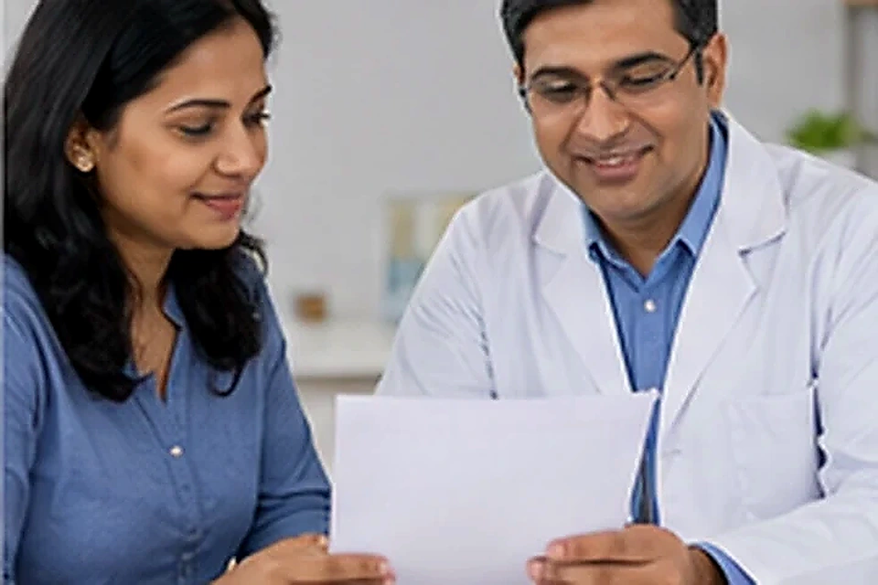 Thyroid report review related to Complete Skin, Hair & Aesthetic Solutions at Nadhira Cosmo Clinic, Avadi