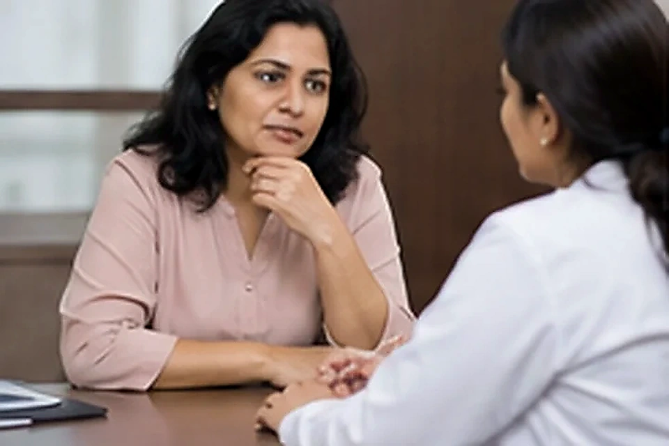 Menopause consultation related to Antenatal Care at Nadhira Cosmo Clinic, Avadi
