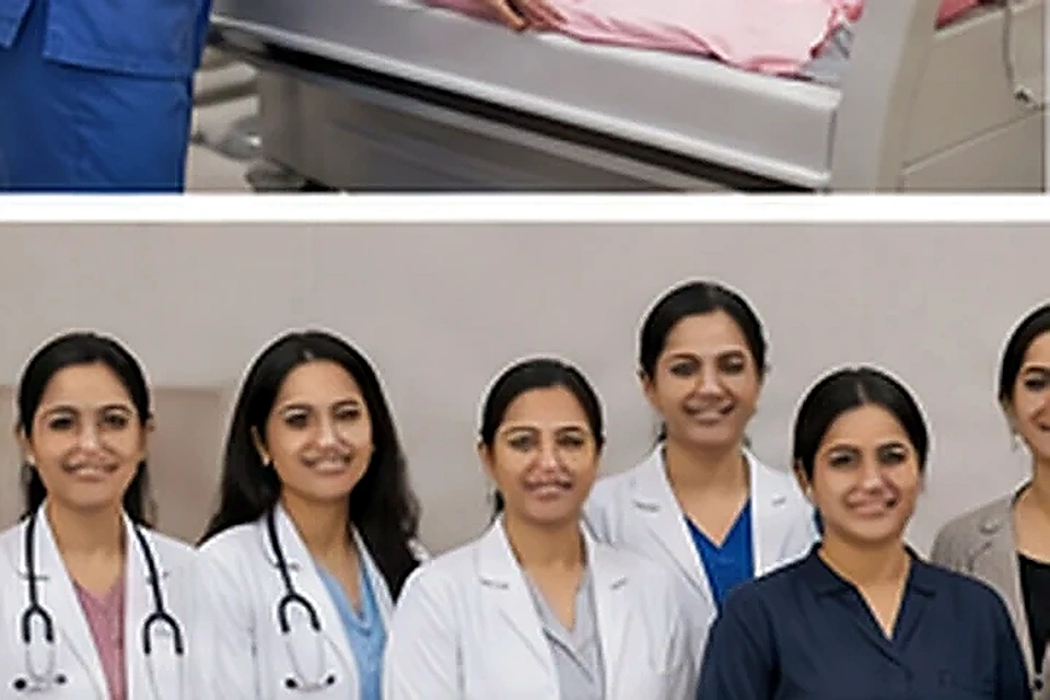 Women's clinic waiting lounge related to Laparoscopy at Nadhira Cosmo Clinic, Avadi